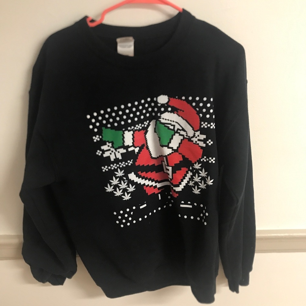 Dabbing Santa Pullover